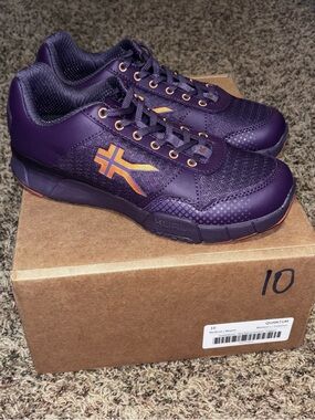 KURU Womens Quantum Violet Storm Purple High Performance Walking Shoes Size 10